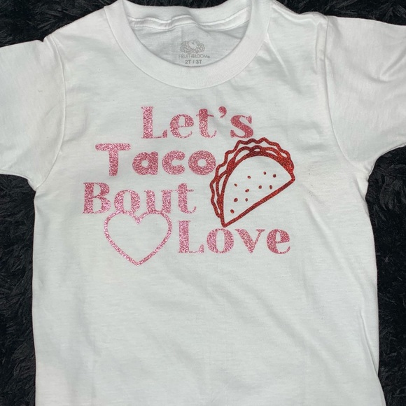 Toddler Valentine Day shirt - Picture 2 of 3